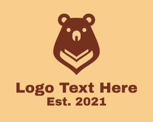 Preschool - Book Bear Preschool logo design