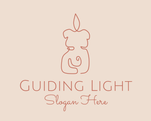 Candle Home Decor logo design