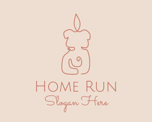 Candle Home Decor logo design