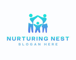 Family Parenting Support logo design