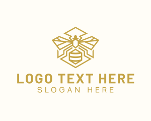 Hexagon - Hexagon Bee Sting logo design