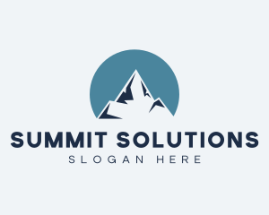 Mountain Summit Travel logo design