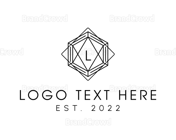 Art Deco Diamond Logo
