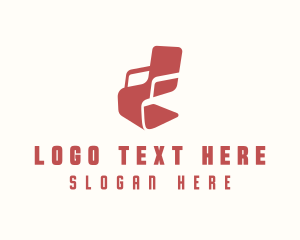 Seat - Bauhaus Chair Furniture logo design