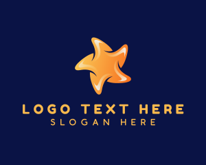 Night - Cute Star App logo design