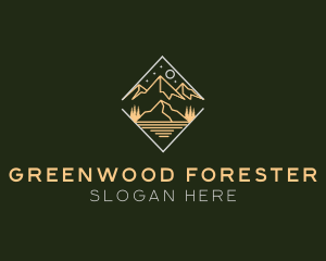 Forest Mountain Summit logo design