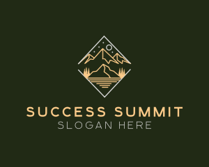 Forest Mountain Summit logo design