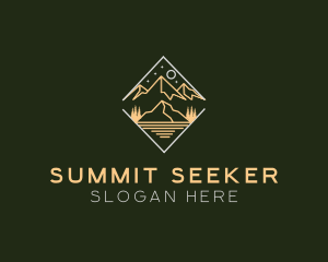 Forest Mountain Summit logo design