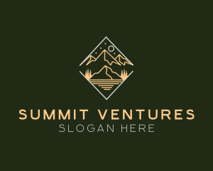 Forest Mountain Summit logo design