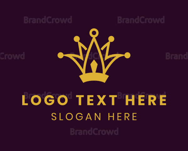 Elegant Royal Crown Logo