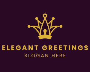 Elegant Royal Crown logo design