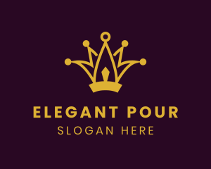 Elegant Royal Crown logo design