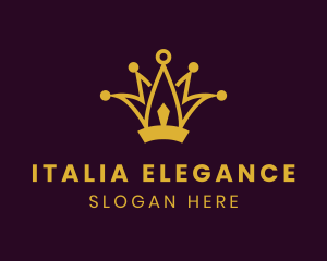 Elegant Royal Crown logo design