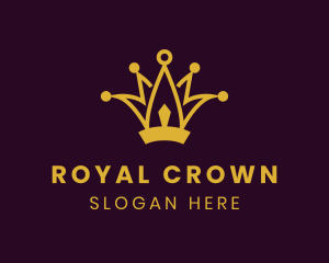 Coronation - Elegant Royal Crown logo design