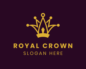 Elegant Royal Crown logo design