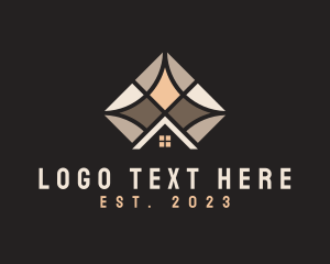 Floor - House Flooring Tile logo design