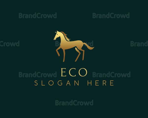 Luxury Horse Equine Logo