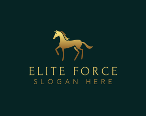 Luxury Horse Equine Logo