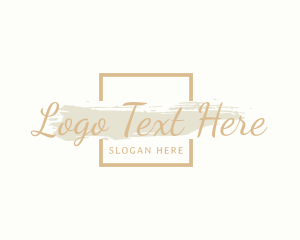 Premium - Elegant Gold Brand Business logo design