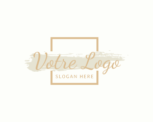 Elegant Gold Brand Business Logo