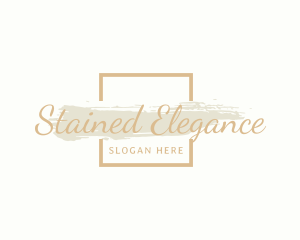 Elegant Gold Brand Business logo design