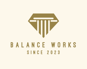 Account - Diamond Pillar Realty logo design