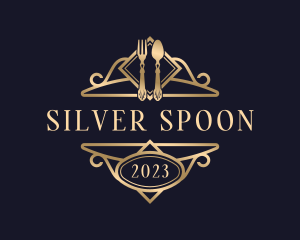 Spoon Fork Cutlery logo design