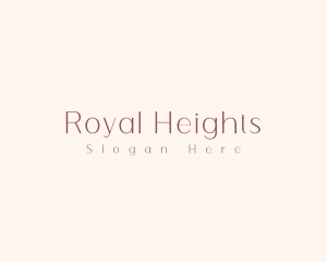 Minimalist Feminine Business logo design