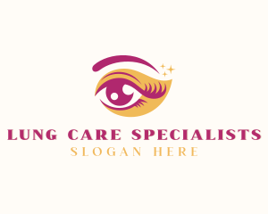 Eyelashes Eyebrow Aesthetician  logo design