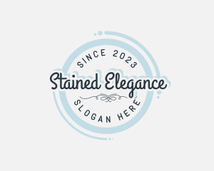 Elegant Business Badge logo design