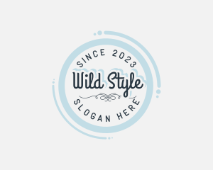 Elegant Business Badge logo design