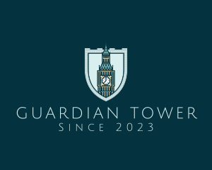 Big Ben Shield Landmark logo design