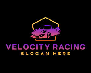 Automotive Car Racing logo design