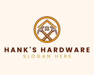 Hammer Construction Hardware logo design