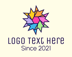 Venture - Abstract Colorful Arrows logo design