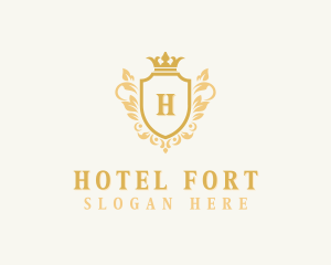 Royal Crown Hotel logo design