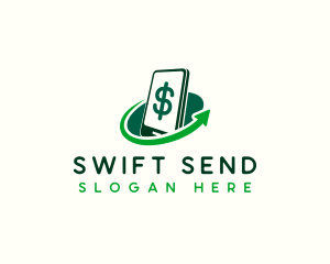 Send - Mobile Money Transaction logo design