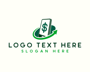 Dollar - Mobile Money Transaction logo design
