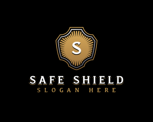 Elegant Royal Shield logo design