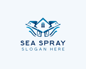 Pressure Washing Maintenance logo design