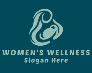 Gynecologist - Green Maternity Clinic logo design