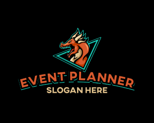 Esport - Dragon Gaming Creature logo design