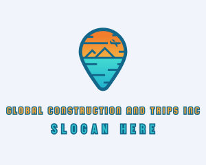 Island Travel Navigator logo design