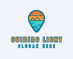 Island Travel Navigator logo design