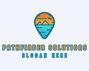 Island Travel Navigator logo design