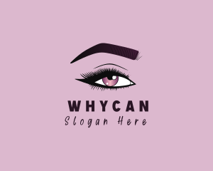 Eyebrow - Aesthetic Woman Beauty Eyelash logo design