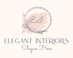 Leaf Event Decor logo design