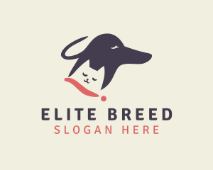 Breed - Cat Dog Veterinary logo design