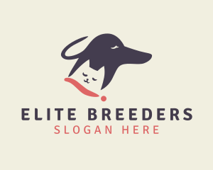 Breeding - Cat Dog Veterinary logo design