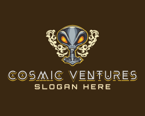 Alien - Alien Vape Gaming logo design